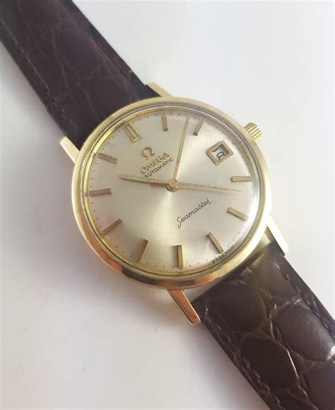 omega de ville gold automatic.